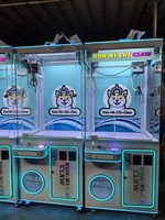 Machine à griffes d'arcade commerciale personnalisée Lifun pour jouets en peluche pour enfants, avec fonction de capture de poupées et de cadeaux, et accepteur de pièces et de billets