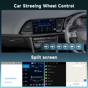 Radio para Auto Android Podofo de 9 Pulgadas, 4+64G, para Seat <span class=keywords><strong>Leon</strong></span> 2015-2018 (Volante a la Derecha), Carplay/Android Auto Inalámbrico, OEM, ODM, Venta al Por Mayor - Product Image 4