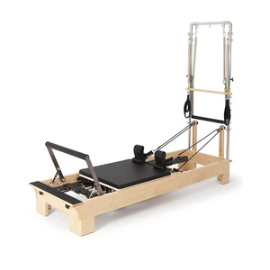 Máquina de medio trapecio del reformador de <span class=keywords><strong>Pilates</strong></span> de madera de arce del <span class=keywords><strong>precio</strong></span> bajo de alta calidad con el reformador de media Torre <span class=keywords><strong>Pilates</strong></span> - Product Image 1