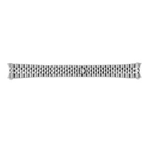 Bracelet de montre vintage de luxe en acier inoxydable de 20 cm avec fermoir papillon élastique – Collection tendance et pratique - Product Image 1