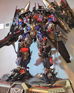 Estatua de <span class=keywords><strong>Optimus</strong></span> <span class=keywords><strong>Prime</strong></span> de American Comics para Coleccionistas, Material de Resina, Pintada a Mano, Artística, Ultra Detallada - Product Image 1