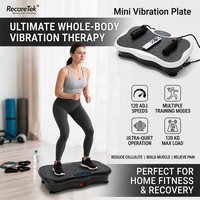 Plataforma Vibratoria Ergonómica para Oficina o Ejercicio, Equipo de Fitness para Piernas, Plataforma Funcional de Terapia, Kit de Salud en el Hogar