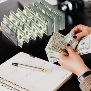 Bandejas de efectivo de 7 Secciones Organizador de dinero de acrílico transparente Titular de efectivo - Product Image 4