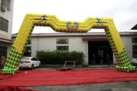 Prix d'usine Match Sports gonflables Course Arc Angle Porte Arche avec Bannière Publicité Gonflables