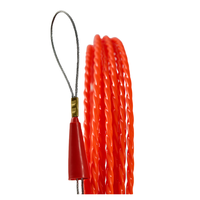 4.5mm 10-50M POM Mur Fil Conduit Telecom Électrique Guide Dispositif Conduit Outil Câble Extracteur Poisson Bande Bobine Enfileur