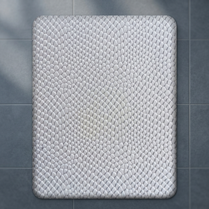 Véritable cuir gaufré grainé, poli, en peau d'autruche brillante, feuille de cuir naturel, accessoires de décoration intérieure coupe-vent - Product Image 1