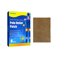 Patch antidouleur pour le corps, soulagement des douleurs articulaires, patch pour les genoux, patch chauffant à action continue de 12 heures pour adultes
