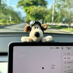 Wll Plush Palm Dog Car Interior Decoration Cartoon Soft Fabric Ornament For Dashboard Center Console - Product Image 4