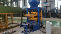 Machine de fabrication de blocs de ciment entièrement automatique, ligne de production de briques, machine à briques en béton haute efficacité