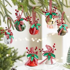 Accessoires de Noël personnalisables : clochettes et décorations pour sapin de Noël, vente en gros directe usine - Product Image 1