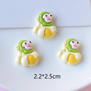 Dibujos animados lindos animales marinos tiburón resina encantos joyería accesorios caja del teléfono móvil basura papelería Diy decoraciones - Product Image 3