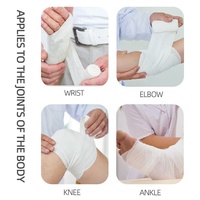 Pansement médical auto-adhésif en gaze PBT, élastique et extensible, pour soins des plaies, premiers secours, enveloppement des mains, des chevilles, des genoux, des pieds, de la taille, de la tête, du cou, du bras