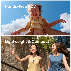 Original Go Ultra 4K60fps AI Pocket Action <b>Camera</b> 53g Lightweight with Magnetic Mount & 200min <b>Battery</b> - Product Image 3