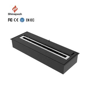 Cheminée sans fumée moderne pour la maison, en acier, au bioéthanol, pour usage intérieur, cheminées linéaires au bioéthanol - Product Image 2