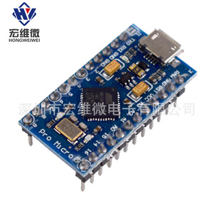 Placa de Desarrollo Hongwei Micro Pro Micro 5V 16M Atmega32u4 Nano para Arduino Leonardo - Product Image 2