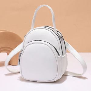 Fashionable Waterproof PU <b>Large</b> <b>Women's</b> Crossbody Shoulder Bag High Capacity Handbag Zipper Closure - Product Image 1
