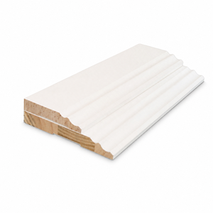 Plinthe <span class=keywords><strong>en</strong></span> bois massif blanc apprêté pour décoration intérieure, vente <span class=keywords><strong>en</strong></span> gros - Product Image 5