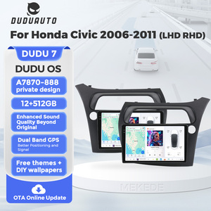 Duduauto dudu7 a7870 yl888 xe đài phát thanh đa phương tiện âm thanh Máy nghe nhạc GPS xe-chơi kép GPS DTS cho voiture Honda Civic ura 2006-2012 - Product Image 5