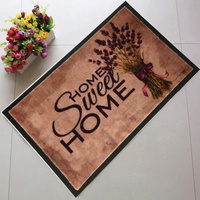 Tapis de porte entièrement rayé, imprimé numérique, avec support en PVC, livraison gratuite