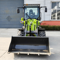 KUUGAO Mini chargeuse sur pneus Godet à pelle d'un an Nouveau moteur de chargeur frontal compact hydraulique Approuvé CE EPA pour jardin