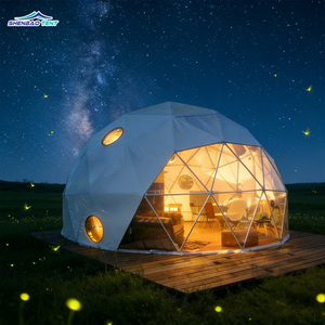 Tente géodésique de camping économique et pratique pour l'extérieur, imperméable et résistante aux UV, type <span class=keywords><strong>yourte</strong></span>, pour le tourisme - <span class=keywords><strong>Prix</strong></span> de gros - Product Image 3