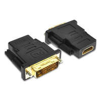 Cable adaptador bidireccional compatible con HDMI DVI de 1080P, convertidor de conector DVI macho hembra para PS3 TV Box, par trenzado de PVC HDTV