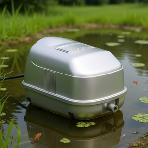 Pompe à air linéaire 792,52 GPH, système d'aération pour bassin profond de 8 pieds, pour aquaculture, aquarium et traitement des déchets - Product Image 2