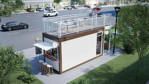 Maison préfabriquée <span class=keywords><strong>de</strong></span> luxe au design moderne pour <span class=keywords><strong>kiosque</strong></span> <span class=keywords><strong>de</strong></span> café moderne – Vente <span class=keywords><strong>en</strong></span> gros - Product Image 6