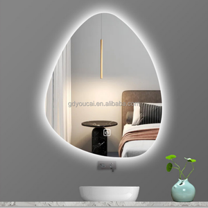 <span class=keywords><strong>Espejo</strong></span> con forma <span class=keywords><strong>de</strong></span> nube, luces Led, cuerpo iluminado, <span class=keywords><strong>espejo</strong></span> con pantalla táctil, impermeable, sin marco, <span class=keywords><strong>baño</strong></span>, <span class=keywords><strong>espejo</strong></span> Led Irregular - Product Image 3