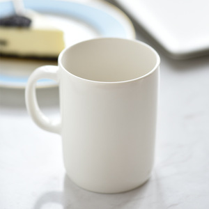White Ceramic Mug 301-400ml Microwave Safe For <b>Coffee</b> Tea Gift Use - Product Image 3