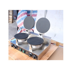 Máquina Eléctrica de Doble Cabezal para Conos de Helado/Conos de Waffle en Oferta con Fundas para Conos de Helado - Product Image 3