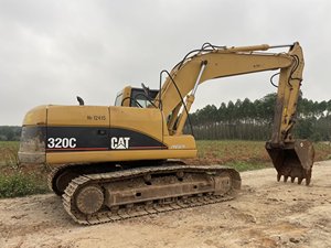 รถขุด CAT Caterpillar 320c มือสอง สีเดิมจากโรงงาน ใช้ในงานก่อสร้าง ผ่านการตรวจสอบ EPA รถขุดมือสอง Caterpillar CAT 320C - Product Image 5