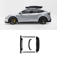 Kit Carrosserie Complet Yofer pour Tesla Model Y Juniper 2025 2026 – Lame de Pare-chocs Avant, Diffuseur Arrière, Jupes Latérales, Spoiler, Ensembles Complet en PP Chromé