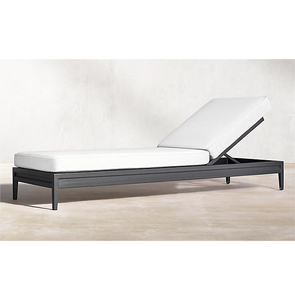 Chaise longue <span class=keywords><strong>de</strong></span> piscine extérieure durable en aluminium pour jardin et extérieur - Product Image 1