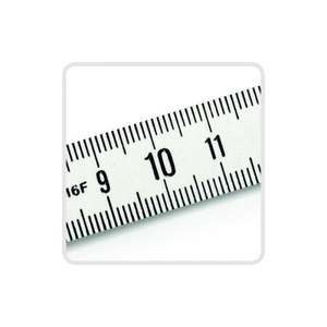 METRICA - 18030 1 Mètres-Fibre de verre-BLANC-MÈTRES PLIANTS EAN 8001066180301 - Product Image 2