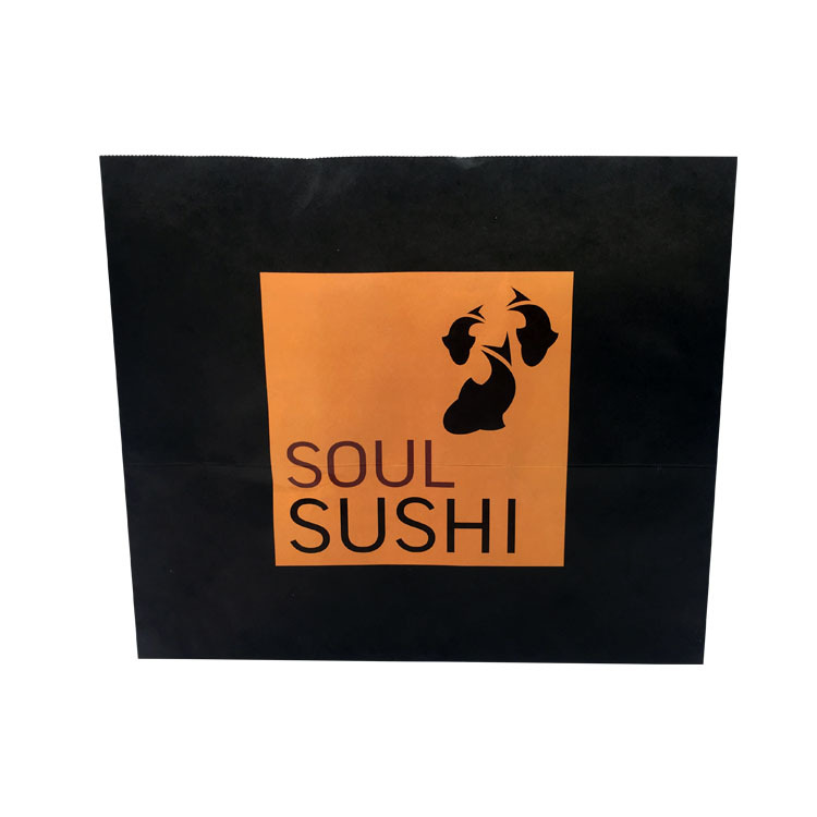 Großhandel Custom Resealable Kraft Papier Lebensmittel Brot Tasche Party Geschenk Taschen Assorted Design