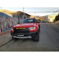 Parrilla Delantera LED para Coche, Parrilla de Carreras, Kit de Carrocería, Parrilla Delantera para Ford Ranger T7 T8, Pieza Exterior