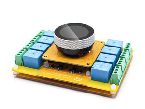 Makerfabs Matouch ชุดเครื่องมือควบคุมเวลา 1.28 นิ้ว ใช้รีเลย์แบบ Onboard RTC และรีเลย์ 8 ช่อง 2A รองรับการตั้งเวลาได้สูงสุด 5 กลุ่ม รุ่น D140 - Product Image 4