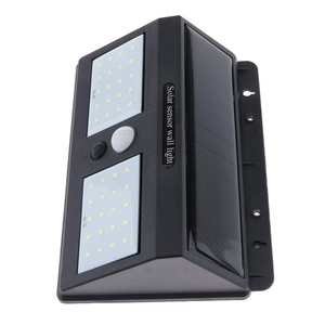 0.5W Outdoor Garden Yard Solar ABS Black Waterproof Emergency Security 40 <b>LEDs</b> PIR <b>Motion</b> <b>Sensor</b> Wall Lamp WDBD 5 Outdoor Waterp - Product Image 4