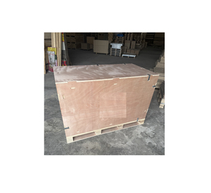 대형 접이식 재활용 가능한 목재 상자 보관 및 운송용 무살균 물류 박스 - Product Image 1