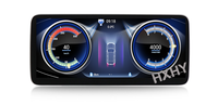 Radio de Coche HXHY Qualcomm de 10.25/12.8 Pulgadas con Android 15, Reproductor de Video GPS para Mercedes Benz Clase A W176 /GLA X156 / CLA C117 13-18