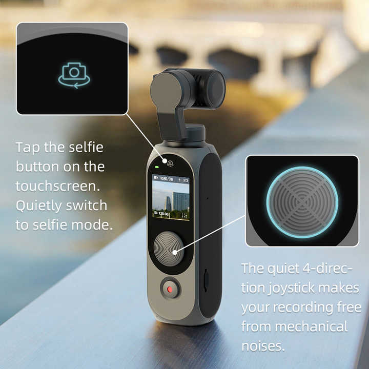 Stabilized 3-Axis Handheld Camera Gimbal for FIMI PALM 2 Pro