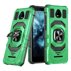 Alien Armor Phone Case For Boost SCHOK Volt SV55 Celero 5G Shockproof Adjustable Ring Holder Kickstand Full Protection Cover