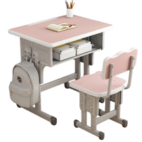 Nouveaux ensembles de chaises de bureau pour étudiants en métal, confortables et écologiques, pour les salles de classe - Meubles scolaires réglables en hauteur pour enfants