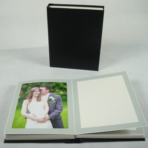 Chất lượng cao thân thiện với môi bền tùy chỉnh kích thước da/vải Bìa tuôn ra gắn Album Ảnh Cưới cho chuyên nghiệp - Product Image 3