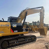 Excavatrice Caterpillar 320D 2022 avec moteur et composants hydrauliques 6 TONNES Godet de 1,0 m 103/2000W 0-2000 heures Sichuan