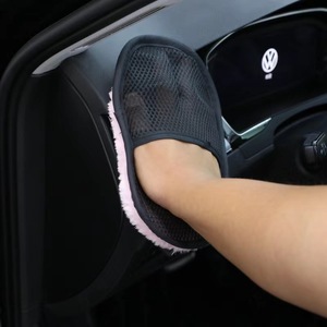 Jianyan Car Wash Mitt <b>Wool</b> Cleaning <b>Glove</b> For Vehicle Interior Exterior Detailing - Product Image 1