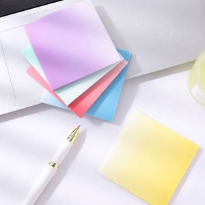 Wholesale Transparent Sticky Note With Diamond Sparkle Stationery for Student <b>Memo</b> <b>Pad</b> Self-adhesive Creative - Product Image 3