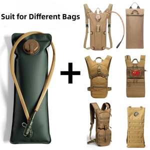 Waterproof Tactical <b>Hydration</b> Pack 3L Vintage Style Polyester <b>Backpack</b> with Zipper for Camping Hiking Cycling Travel - Product Image 3