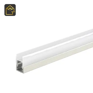 Luz de led para prateleira, luz inferior de prateleira dc12v regulável para armário de cozinha lâmpada flexível de alumínio para prateleiras de vidro